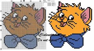Toulouse The Aristocats Cross Stitch Pattern Free Cross Stitch Patterns By Alex Cross Stitch Patterns Cross Stitch Cross Stitch Books