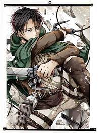 Levi is horrified upon finding isabel's decapitated head, and closes her eyes. Altcompluser Anime Attack On Titan Levi Ackerman Rollbild Kakemono Wallscroll Dekorative Wandbild Stoff Poster Hangendes Plakat Wand Zimmer Deko 30 45 Cm Motiv 1 Amazon De Kuche Haushalt Wohnen