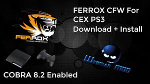 Ferrox 4 85 Cex Cfw For Ps3 Cobra 8 2 Youtube