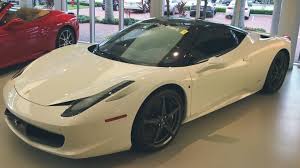 Canyon car collection is delighted to present this sleek and stylish 458 spider. Hype Cars Ferrari 458 White With Black Roof By Hype Cars Facebook