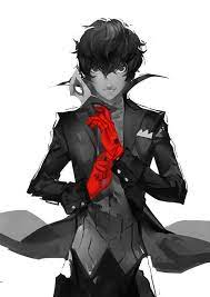 p5落書き by 3 アニメ 男性 アキラ 手袋 イラスト