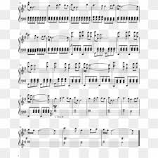 Aurora S Theme Child Of Light Sheet Music 2 Of 2 Pages Aurora S Theme Sheet Music Hd Png Download 850x1100 4060664 Pngfind