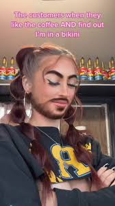 Funny Reactions at a Bikini Barista Cafe