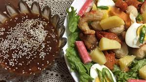 Mahu resepi kuah rojak buah yang semestinya sedap lagi jimat lagi ? Kuah Rojak Singapore Asma Tanpa Kacang Kuah Keledek Sos Vegetarian Youtube