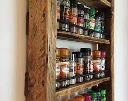 Acrylic reflects light thus creating a clean and sleek kitchen appearance since it's. Pin By Ambi Vaju On Kitchen Room Design In 2021 Kitchen Spice Racks Wooden Spice Rack Wood Spice Rack