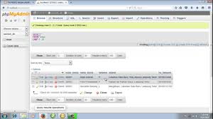 You must create the database and the tables. Trik Belajar Mysql 11 Memperbaiki Struktur Tabel Dan Isi Data Dalam Database Mysql Youtube