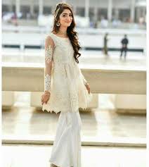 Beautiful White Dresses In 2020 Beautiful White Dresses Dresses Short Frocks