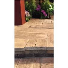 Wood plank colored & stamped concrete works for residential & commercial concrete driveways, patios, sidewalks and more concrete projects. Stamped Concrete Wooden Plank Matte Rs 60 Square Feet Urban Stone Inc Id 20482474888