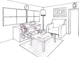 3 2 Ball1 Jpg 796 577 Perspective Room Perspective Drawing Interior Design Sketches