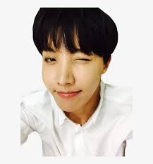 In 2017, they became the first kpop group to win a billboard award. Wow Look At This Transparent Sleepy Winky Hobi Bts J Hope Winking Free Transparent Png Download Pngkey