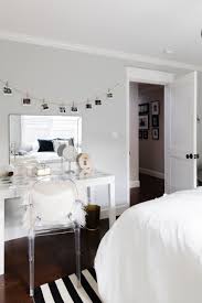 A white west elm parsons. Teen Girl Black White Gray Bedroom Transitional Kids San Francisco By High Low Interiors Houzz Au