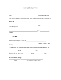 Many banks and credit unions offer free notary service, or may charge a small fee. 30 Free Notarized Letter Templates Notary Letters Templatearchive