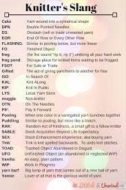 Collection by troy knitting • last updated 2 weeks ago. Knitter S Slang Knitting Terms You Need To Know Stitch And Unwind