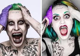 Cosplayer gender-swaps Jared Leto's tattooed Joker