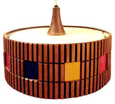 Mid Century Modern Counterbalance Ceiling Light Modernism