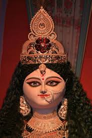 Statue of Hindu God Kali Puja