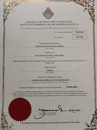  1 salinan sijil perakuan pendaftaran /surat perakuan pendaftaran sementara  riten bulan terakhir. Facebook