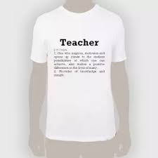 Teacher Definition T Shirt Design Print