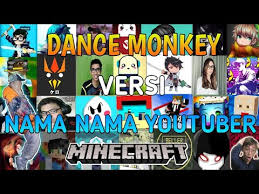 Kisah haru pelantun 'dance monkey', penyanyi jalan hingga terkenal. Tones And I Dance Monkey Versi Nama Youtuber Minecraft By Games Craft