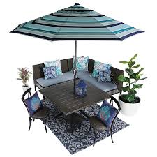 4.5 out of 5 stars 60. Allen Roth Chesterbrook 6 Piece Patio Dining Set At Lowes Com Patio Dining Set Dining Set Patio