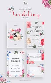 Holidays, weddings, parties, or anniversaries? Free Modern Wedding Invitation Templates On Behance