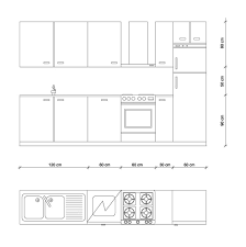 Le misure dei mobili della cucina sono quindi proporzionate secondo. Misure Cucina Le Regole Di Progettazione Guida Per Casa