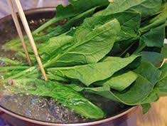 元気印の代表野菜 ほうれん草のゆで方