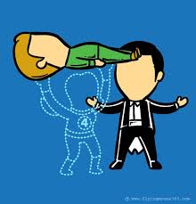 Invisible Woman S Part Time Job Would Be At A Magic Show If Superheroes Had Part Time Jobs Graphic Design Projec Funny Illustration Jobs In Art Part Time Jobs