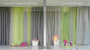 Blue Fire Retardant Hospital Curtain
