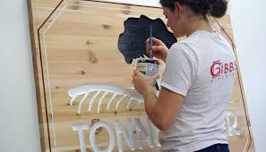 May 06, 2021 · take your time to line up the stencil onto the wood, exactly as you want your lettering to line up. Painted Wood Signs Custom Signs 3d Sandblasted Wood Signs