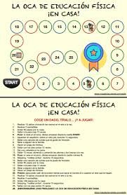 Juego de la oca (on line) : La Oca De La Educacion Fisica En Casa Trabajo Educacion Fisica Ejercicios De Educacion Fisica Educacion Fisica En Primaria