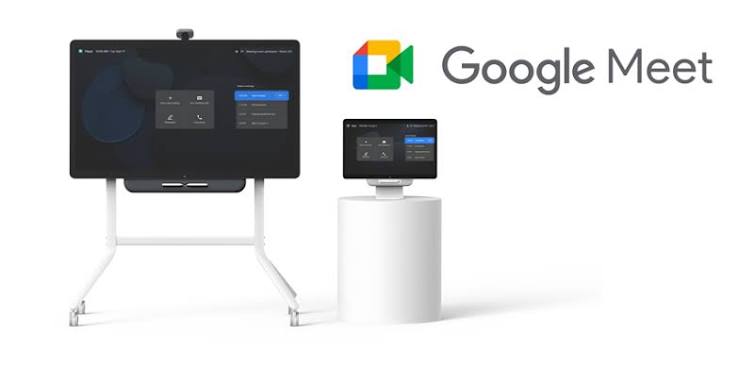 Now available: A refreshed user interface for Google Meet hardware touch controllers on Neat and Poly devices