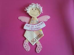 Ein B Engel Verpackt In Geld Einfach Ein Susses Geldgeschenk Den B Engel Kann Man An Ein Geschenk Oder Geschenke Geldgeschenke Zu Weihnachten Geld Verpacken