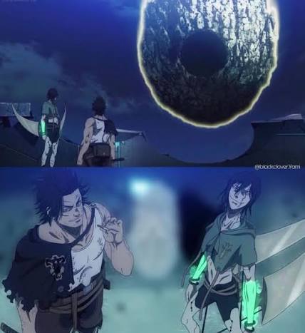 Yami and Jack Break the Meteor (Yami vs Licht)