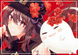 hu tao and boo tao (genshin impact) drawn by chobo_ume | Danbooru