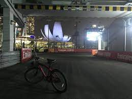 Maybe you would like to learn more about one of these? Cycling On The Singapore F1 Track Turn 18 Formula1