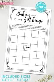 We spend a lot of time designing and creating the pdf file of our baby shower printables. Baby Shower Bingo Game Printable Rustic Style Press Print Party