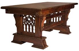 Gothic Dining Table Gothic Furniture Medieval Furniture Gothic Home Decor