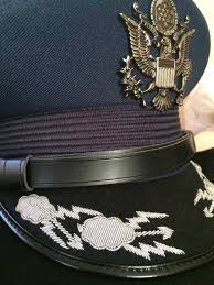 Us Air Force Field Grade Officers Visor Unlike The Other Branches Of The Military Which Use A Pattern Of Oa Military Insignia Thundercloud Branch Of Service