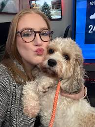 We've got a very fluffy co-anchor for WIFR News at Noon 🐶 I've got your  forecast, Alyssa Kelly has your headlines, and my dog Wilfred wants to make  sure you take care