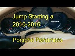 This video shows you how to. How To Jump Start A Porsche Panamera Safely 2010 2011 2012 2013 2014 2 Porsche Panamera Porsche Youtube