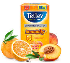Immunity Peach Orange With Vitamin C Tetley Us