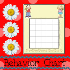 Behavior Chart Flowers