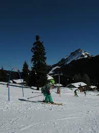 group courses for children ecole suisse de ski les paccots
