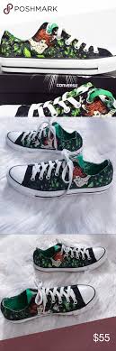 Dc Comics Poison Ivy Low Converse Chuck Taylor 9 Converse Chuck Taylor Chuck Taylors Converse