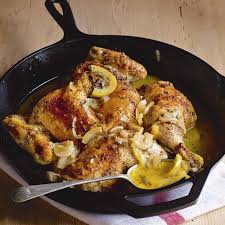 Skillet Roasted Lemon Chicken Recipe Chicken Recipes Chicken Recipes Lemon Chicken Chicken