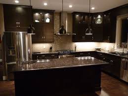 Google Image Result For Http St Houzz Com Simgs Fe81e78a0faaf138 4 3568 Contemporary Contemporary Kitchen Cabinets Backsplash With Dark Cabinets Dark Kitchen