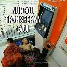 Nungu Transferan Gaji Dulu Cartoon Jokes Lucu Funny