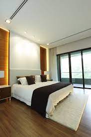 In this bedroom styled by brexton cole interiors, plush bedding blends into the walls while textured tall ceilings are a focal point thanks to a bold chandelier, and simple gold accents bring an elegant small bedrooms can feel like you're closed in by four walls, but this tip can use those walls to your. 67 Stylish Modern Small Bedroom Ideas Modern Bedroom Contemporary Bedroom Minimal Bedroom Design