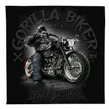 Gorilla Biker Biker Art Motorcycle Drawing Bike Art
